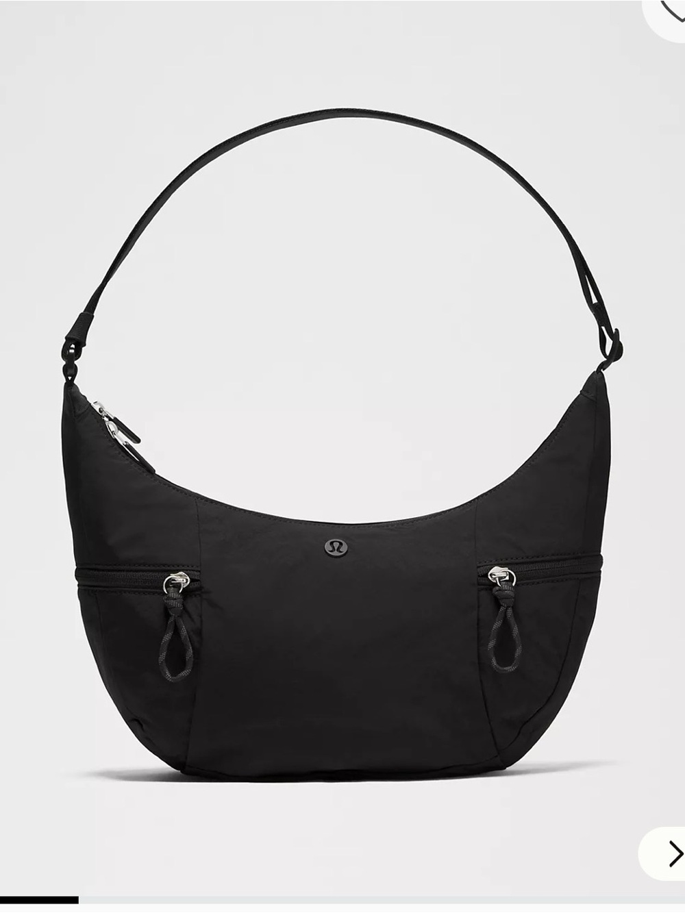 lululemon Slouchy Sling Bag in Black